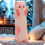 Cute Cat Pillow Plush Toy