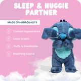 Stitch Disney Plush – Breathing & Soothing Toy with Music & Light for Kids